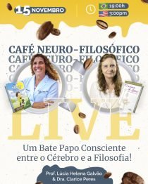 Banner Live - Café Neuro-Filosófico - Um Bate Papo Consciente entre o Cérebro e a Filosofia v2