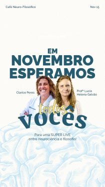 Post Live II - Em novembro esperamos você STORIES